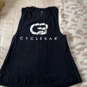 Black cyclebar tank size small